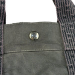 Hermes Herline Canvas Tote Grey