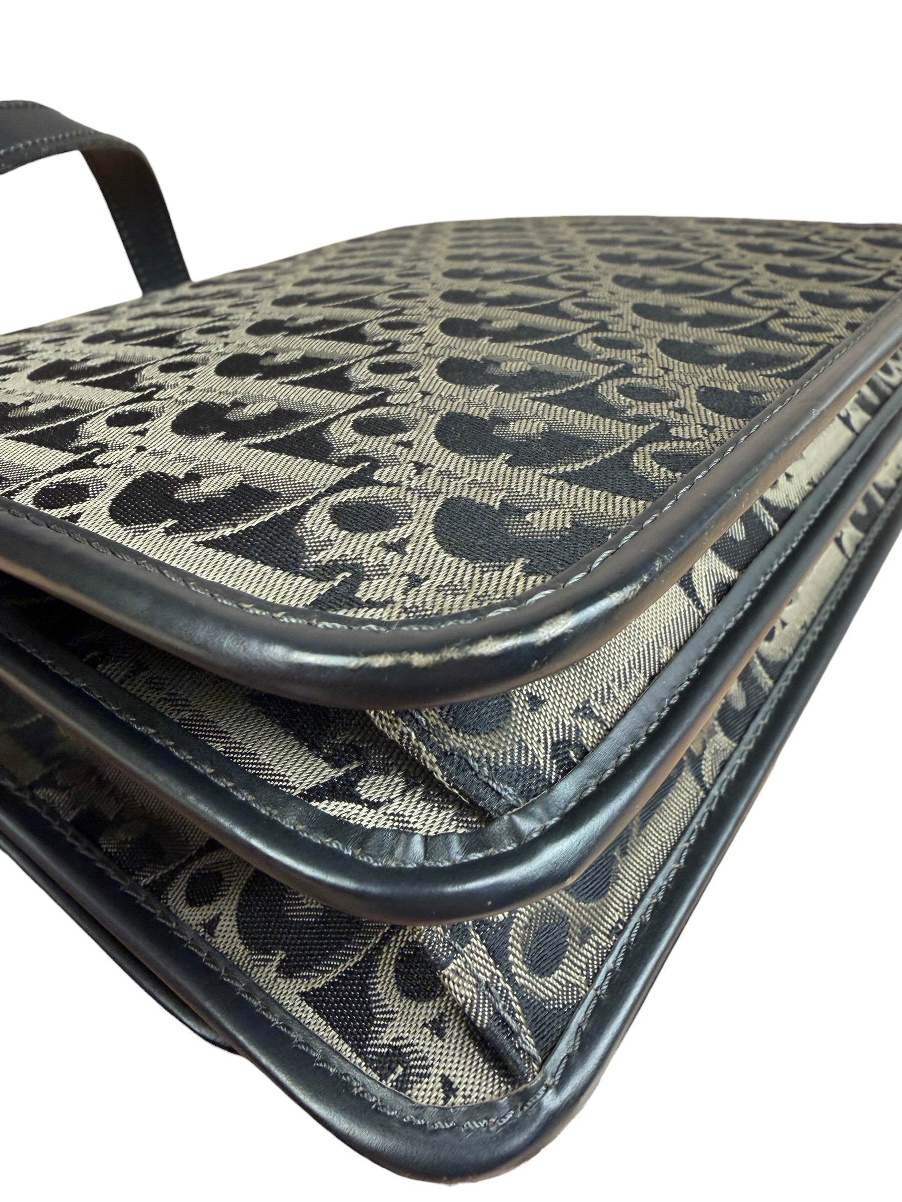 Christian Dior Vintage Monogram Trotter Messenger Bag