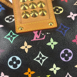 Louis Vuitton x Takashi Murukami Black Monogram Chrissie MM