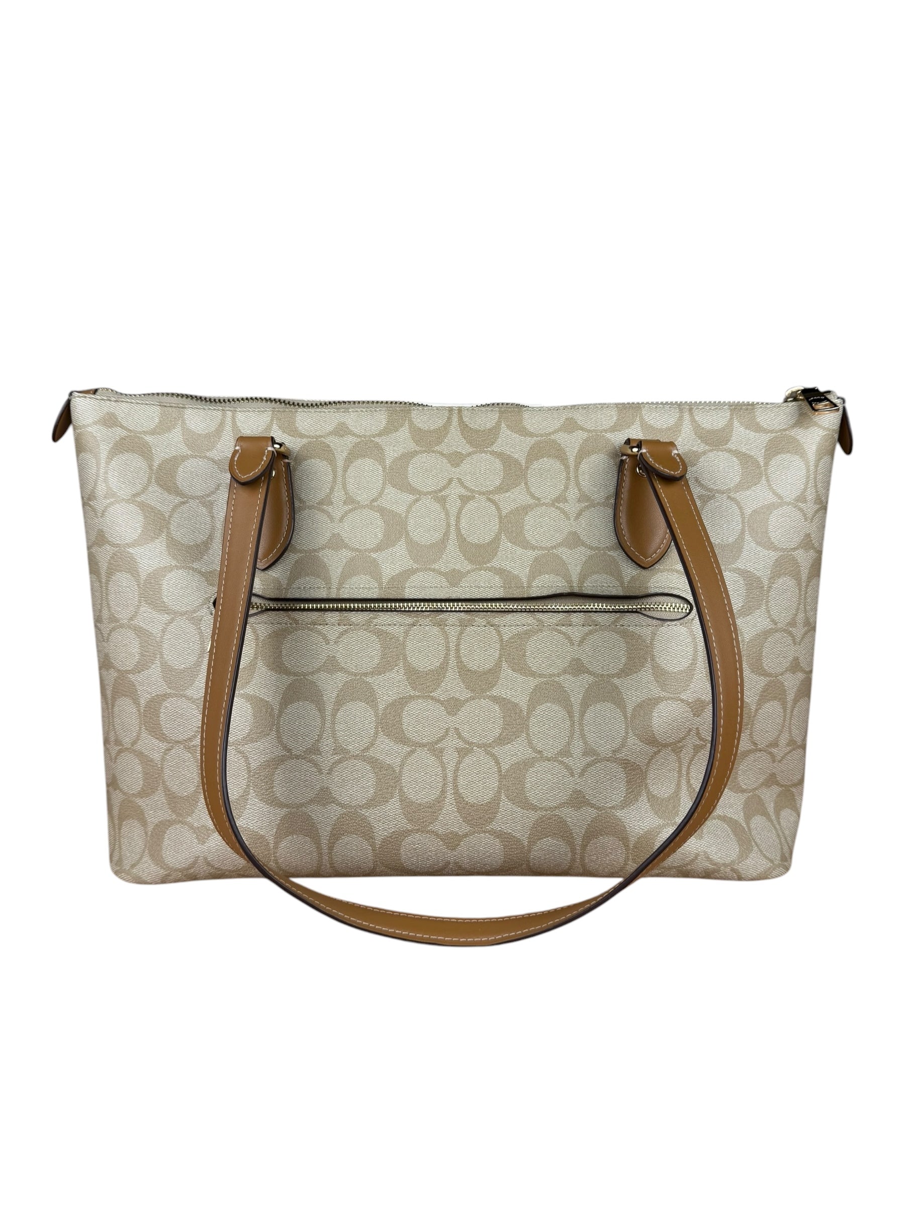 Coach Signature Canvas Gallery Tote