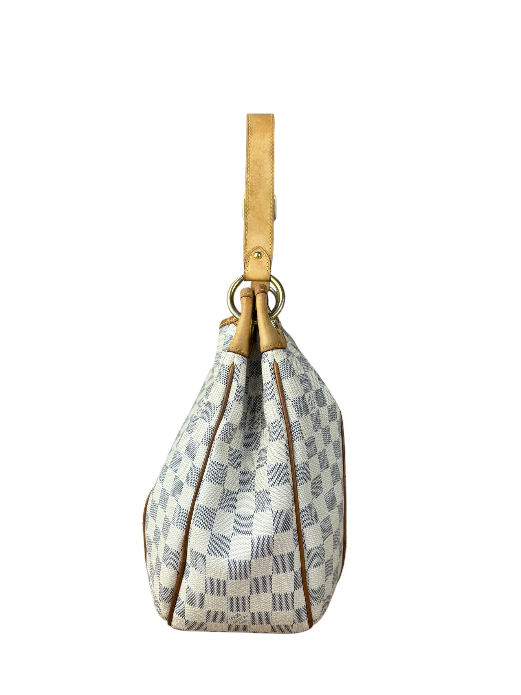 Louis Vuitton Damier Azur Galliera PM Hobo Bag