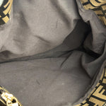 Fendi Vintage Gold Shimmer Zucca Shoulder Bag