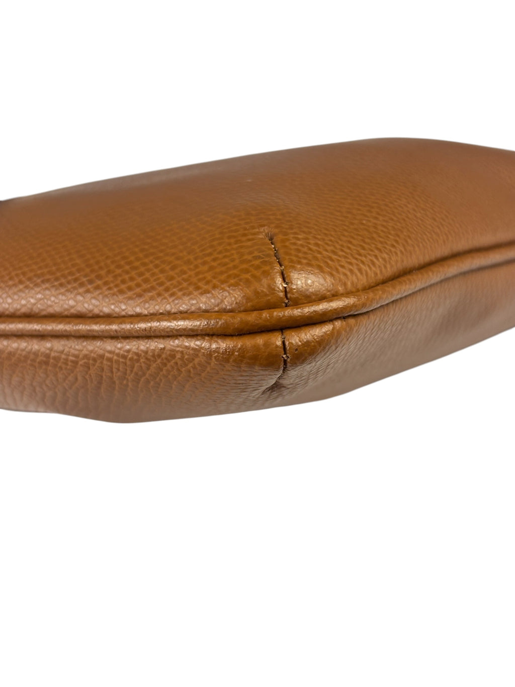 Coach Tan Brown Pebble Leather Crossbody Bag