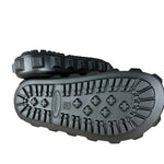 Balmain Ari Black Rubber Sandals