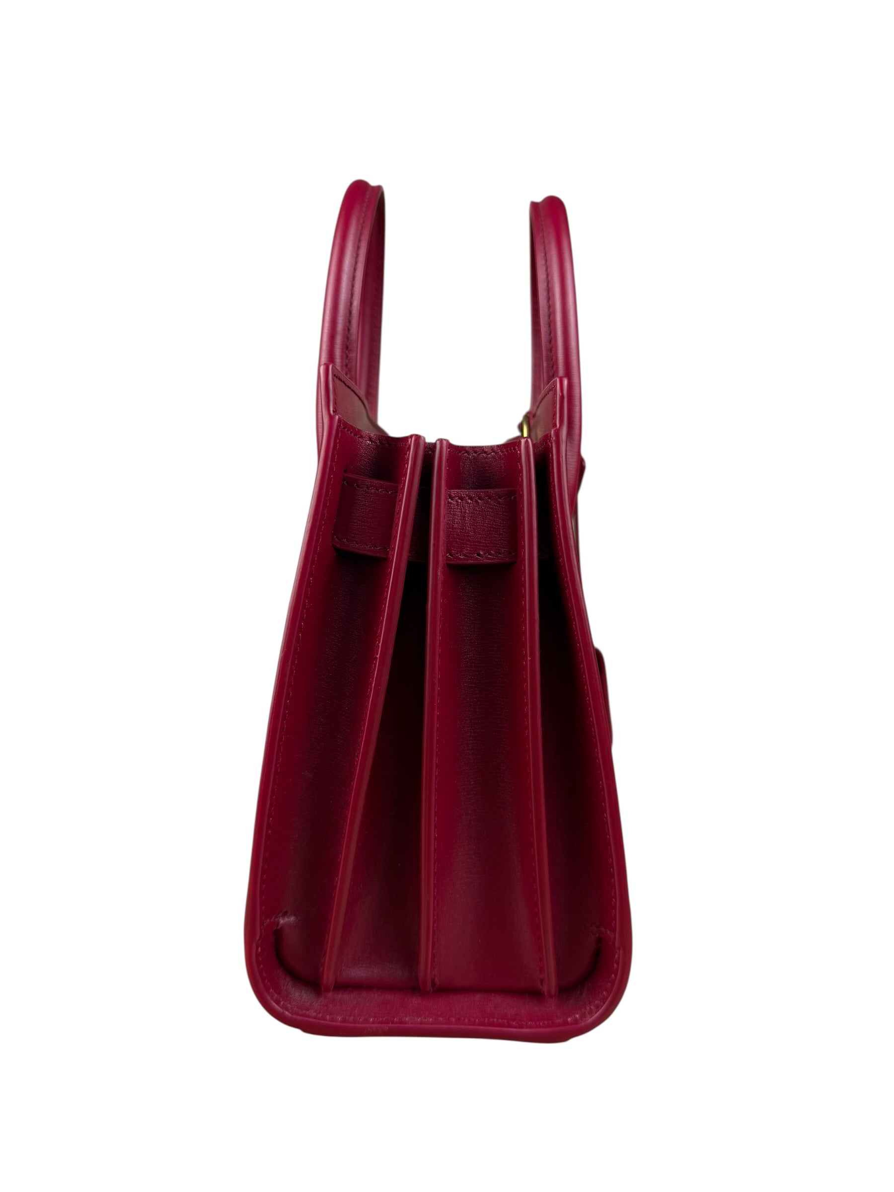 Saint Laurent Sac de Jour Nano 2Way Tote Red