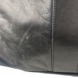 Loewe Vintage Black Calfskin Carryall Handbag