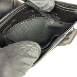 Salvatore Ferragamo Black Leather Card Holder