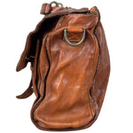 Campomaggi Brown Leather Messenger Bag