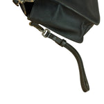 Prada Black Saffiano Bellhop Leather Travel Pouch