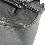 Fendi Black Patent Leather Trim B Bis Shoulder Bag