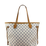 Louis Vuitton Neverfull MM Damier Azure Rose Interior w/ Pouch