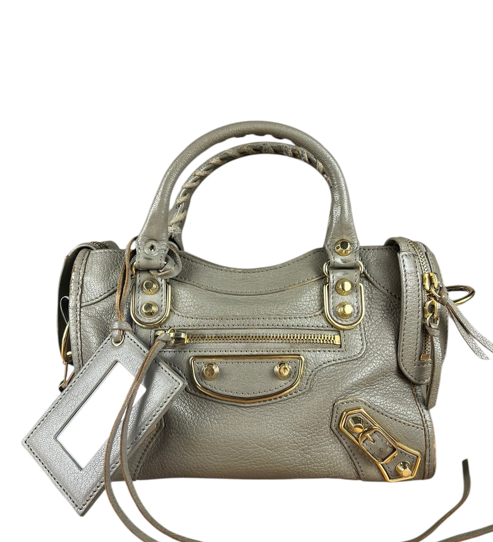 Balenciaga Mini Classic City Bag Grey