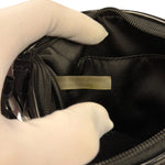 Coach Black Patent Leather Heart & Bow Wristlet