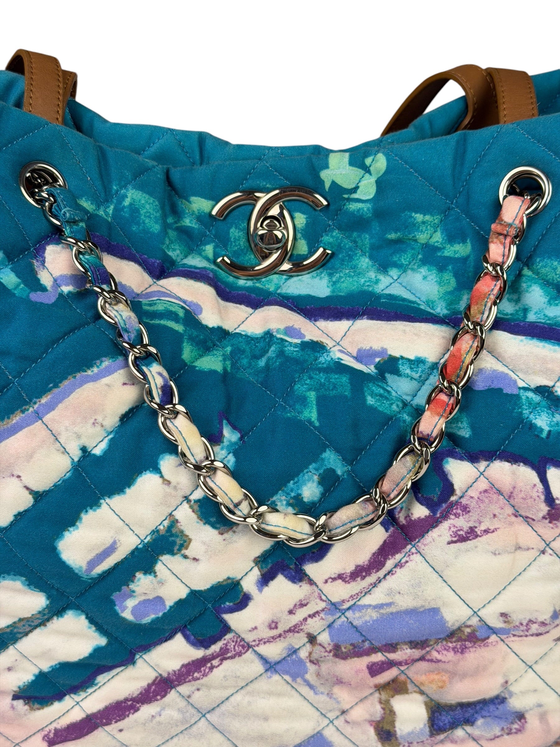 Chanel Watercolor Graffiti Tote 2011
