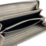 Balenciaga Beige Moto Zippy Wallet