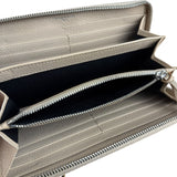Balenciaga Beige Moto Zippy Wallet