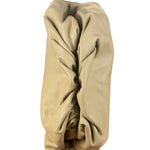 Bottega Veneta Beige Leather Pouch Clutch
