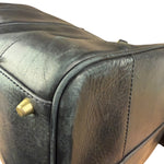 Coach Black Leather Large Duffle