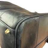 Coach Black Leather Large Duffle