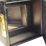 YSL Patent Jerry Cube Box Clutch
