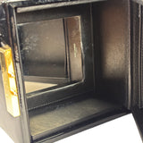 YSL Patent Jerry Cube Box Clutch