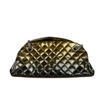 Chanel Metallic Gold Patent Leather Just Medemoiselle Bowling Bag 2011
