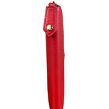 Vivienne Westwood Red Long Zip Orb Wallet