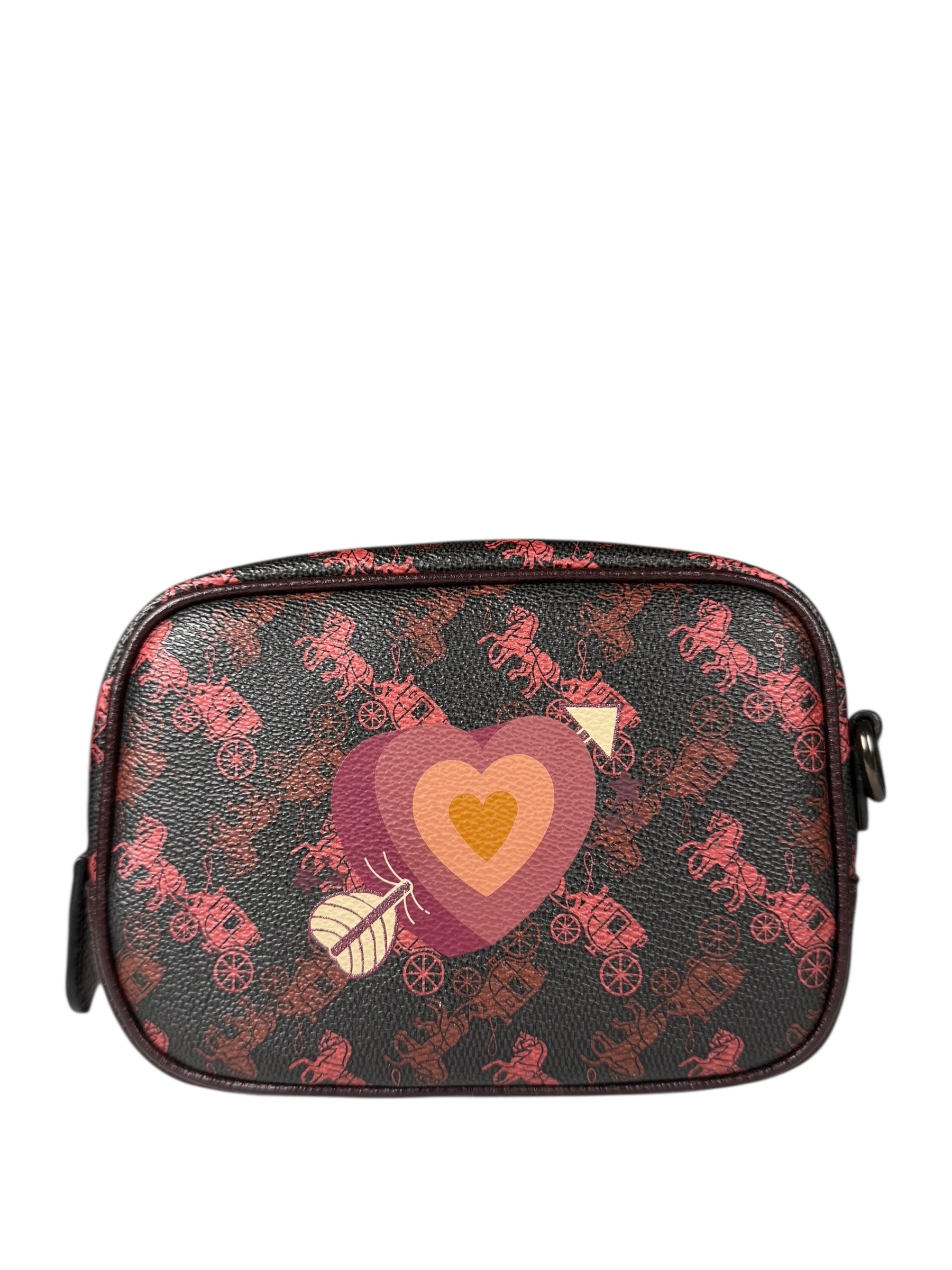 Coach Heartbeat Horse Camer Shoulder Bag
