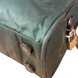 Prada Green Tessuto Cloth Hand Bag