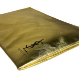 YSL Beauty Gold Makeup Zip Pouch