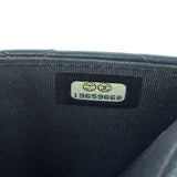 Chanel Black Quilted Lambskin Boy Flap Wallet On Chain 2014