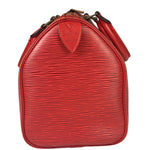 Louis Vuitton Red Epi Leather Speedy 25cm