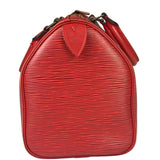 Louis Vuitton Red Epi Leather Speedy 25cm