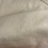 Fendi Off-White Grained Leather Spy Shoulder Bag