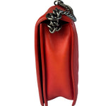 Chanel Red Quilted Leather Boy Flap Bag 2010