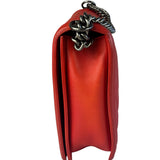 Chanel Red Quilted Leather Boy Flap Bag 2010