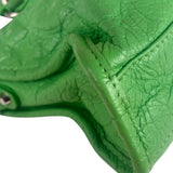 Balenciaga Green Leather Small Le City Two-Way Bag