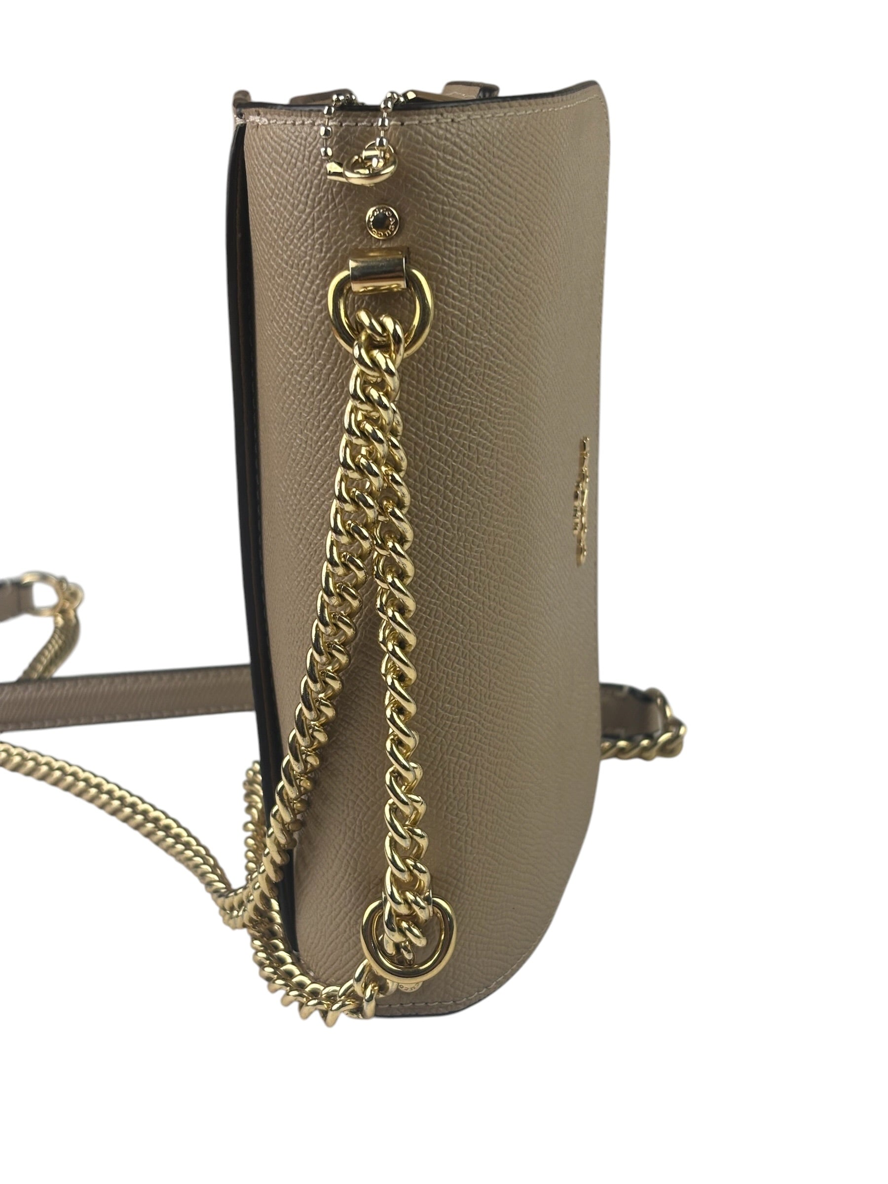 Coach Beige Leather Klare Crossbody Bag