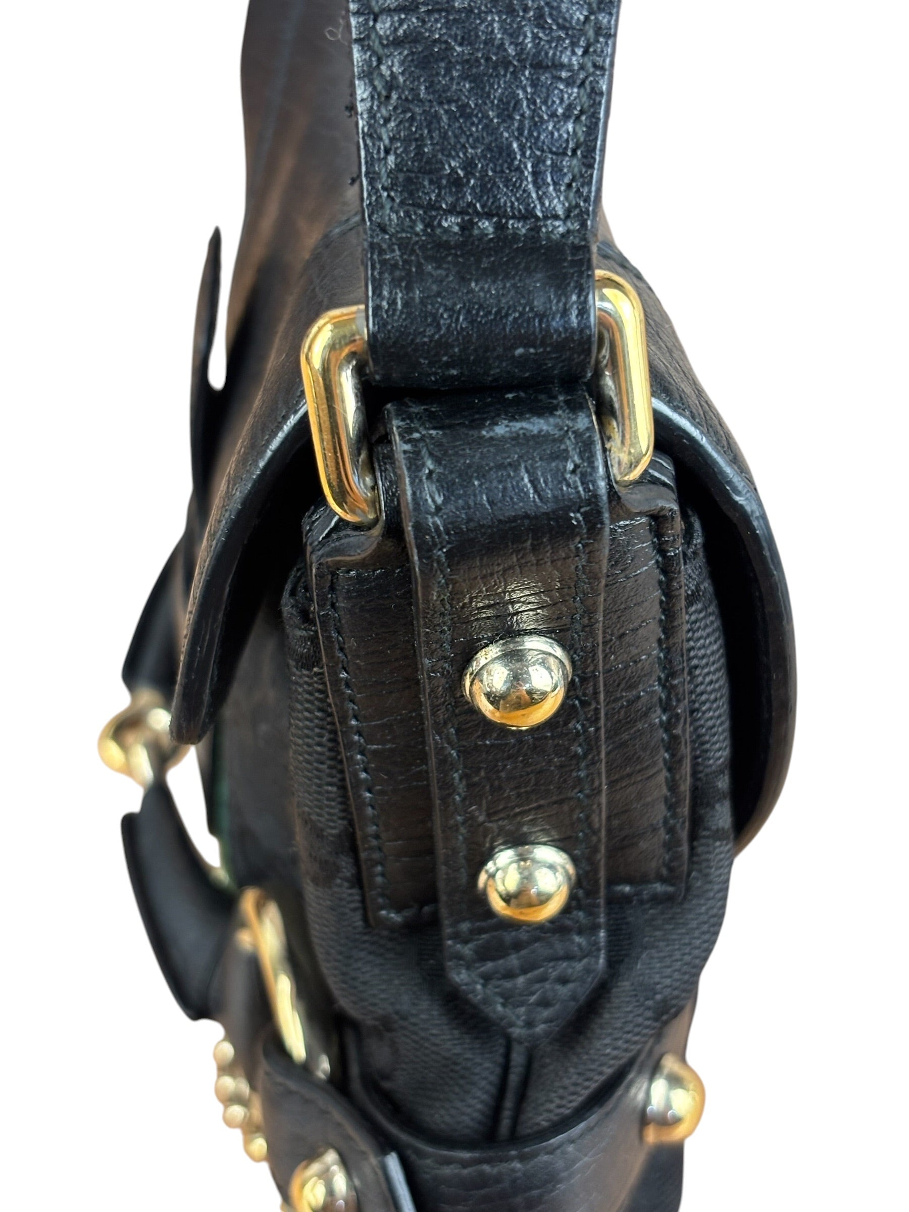 Gucci Vintage Horsebit Shoulder Bag