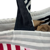 Chanel Colorblock La Pausa Reversible Beach Tote Cruise 2019