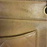 Chanel Brown Lambskin Front Pocket Shoulder Bag 2011