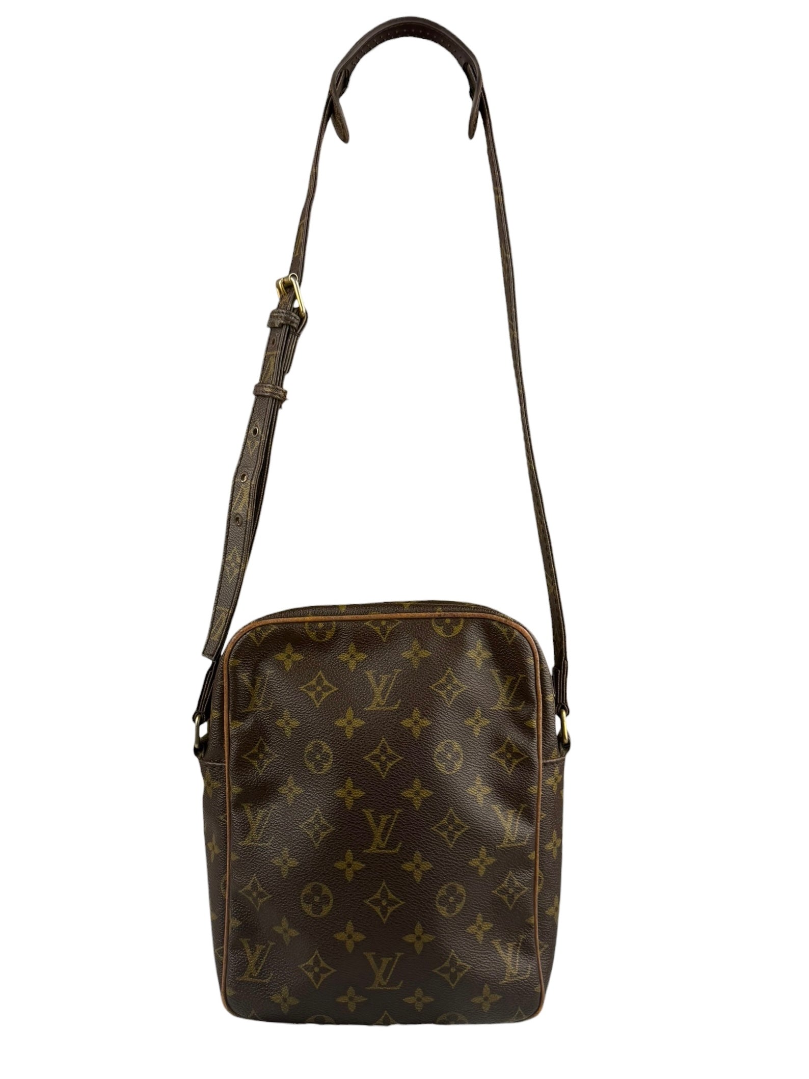 Louis Vuitton Canvas Monogram Marceau Crossbody Messenger Bag