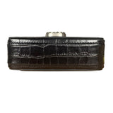 Marc Jacobs Croc Snapshot Crossbody Bag