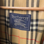 Burberry Vintage Dark Khaki Trench Coat