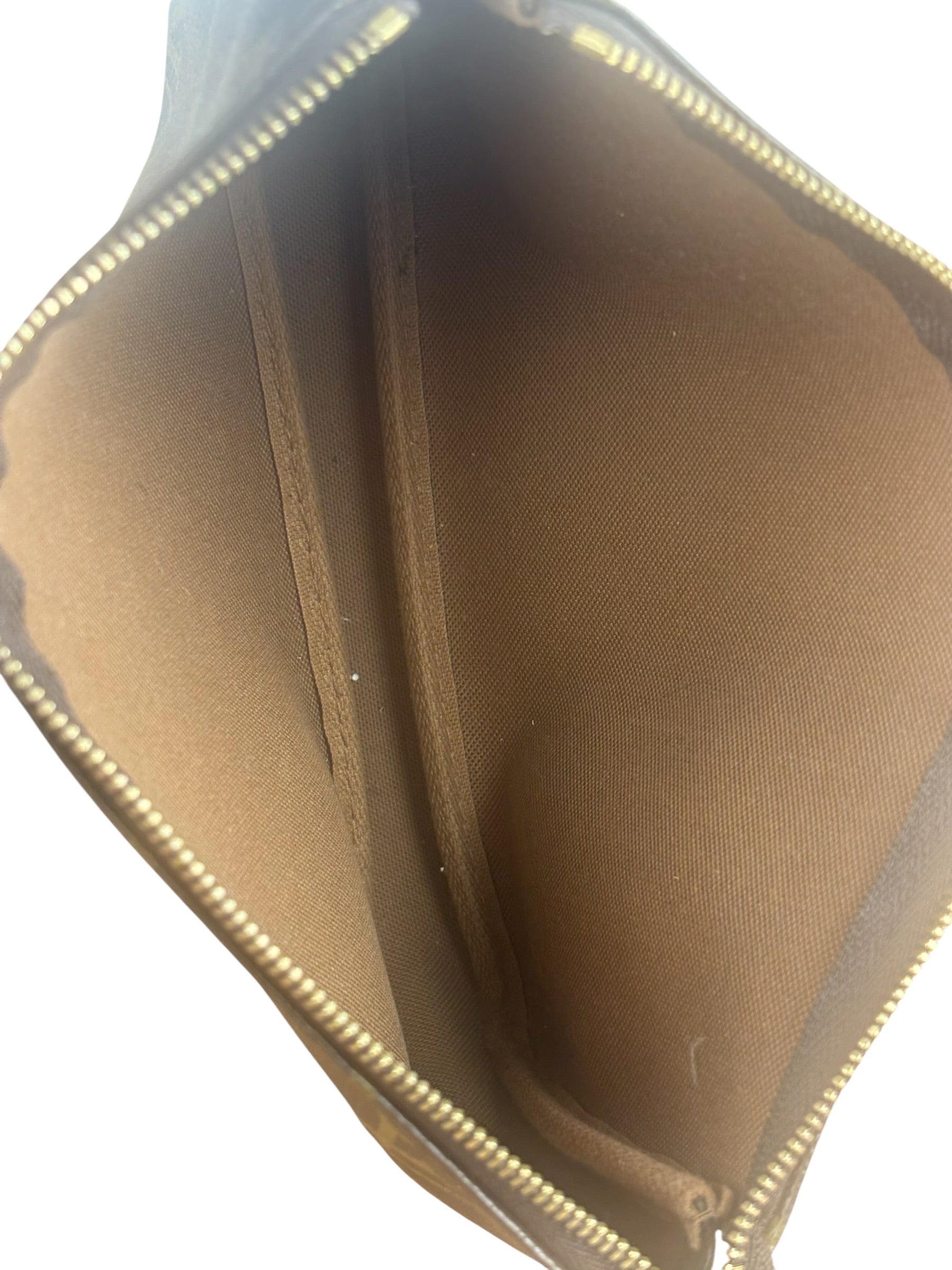 Louis Vuitton Leather Monogram Pochette