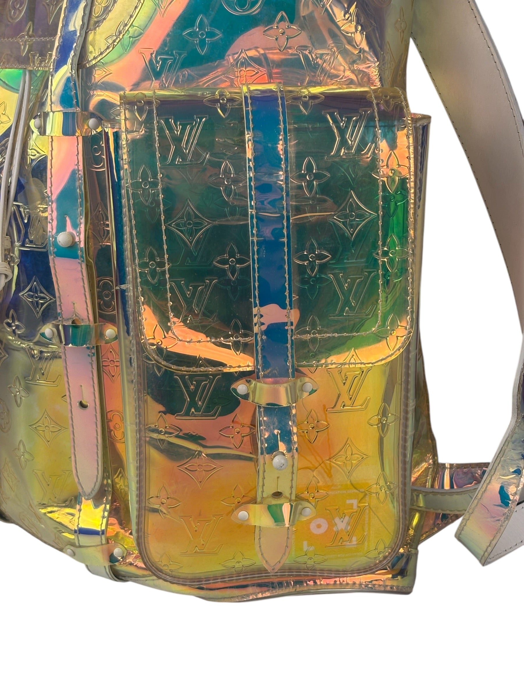 Louis Vuitton Christopher GM Backpack PVC Iridescent by Virgil