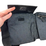 Gucci GG Canvas Belt Bag Black