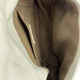 Fendi White Leather Baguette