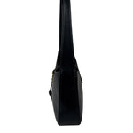 Yves Saint Laurent Black Leather Mini Le 5 À 7 Hobo Bag