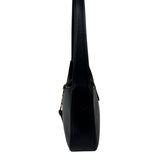 Yves Saint Laurent Black Leather Mini Le 5 À 7 Hobo Bag